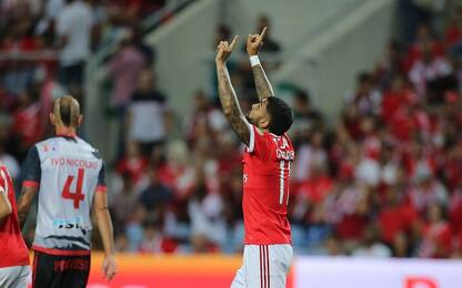 Benfica, che magia Gabigol: la rete è bellissima
