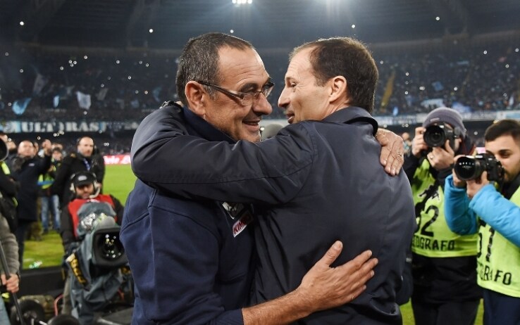 Allegri e Sarri (Getty)