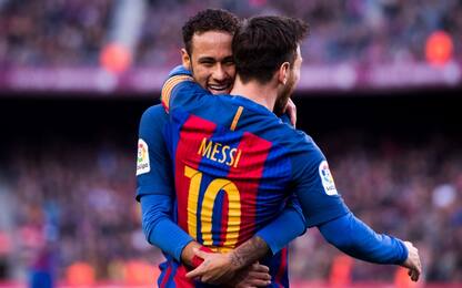 Messi, messaggio a Neymar: "Ci manchi tanto"
