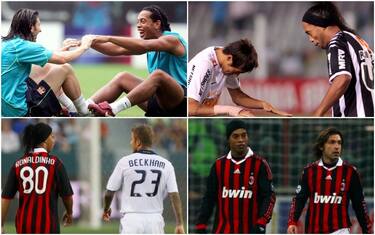 Il calcio saluta Ronaldinho, c'è anche Pelé