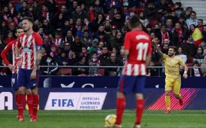 Botta alla Liga: Atletico fermato, Valencia ko
