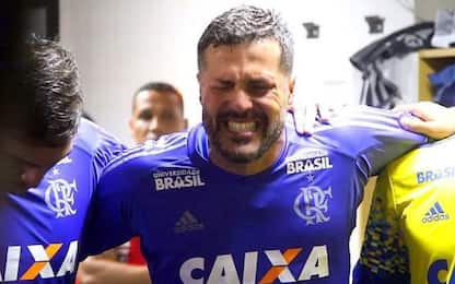 Julio Cesar torna al Flamengo, discorso da brividi