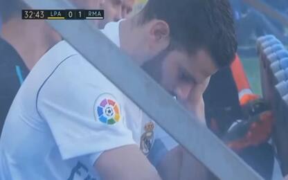 Real Madrid, infortunio e lacrime per Nacho