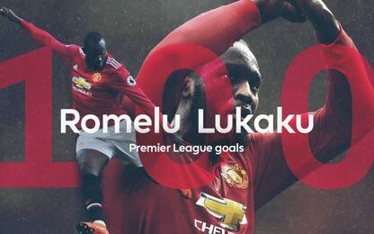 Lukaku, 100 gol in Premier: tutti i suoi numeri