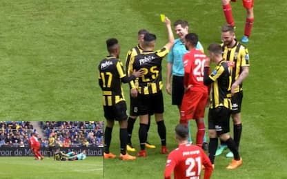 Eredivisie, giallo all'arbitro per simulazione!
