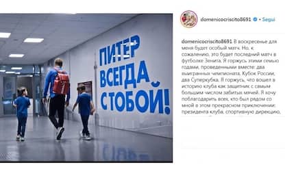 Criscito, ciao Russia: "Sempre tifoso dello Zenit"