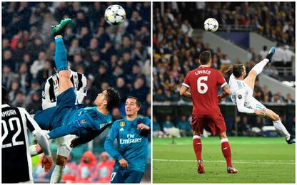 Champions, top 10 gol più belli: CR7 batte Bale
