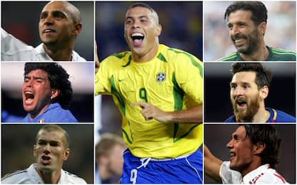 Ronaldo, top 11 da "Fenomeno": sì Messi no CR7