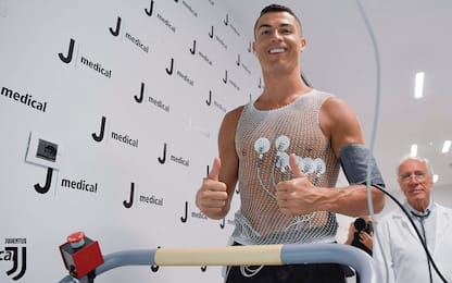 Ronaldo, le immagini delle visite al J-Medical