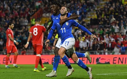 U21, Italia-Tunisia 2-0. Gol di Parigini e Kean