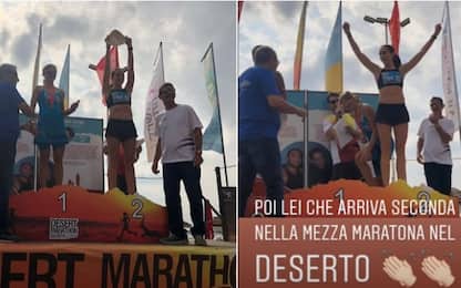 Maratona d'Israele, 2^ la moglie di Borja Valero