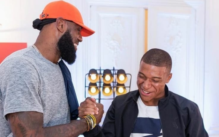 Mbappé incontra LeBron: 'Noi cambiamo la cultura. Quando vuoi essere il ...