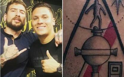 Quintero, Copa Libertadores diventa un tatuaggio