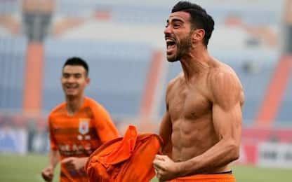 Pellè, bomber in Cina: altri due gol in Champions