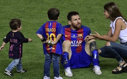 Messi: "Mio figlio Mateo esulta ai gol del Real"