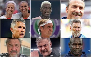 Gli sportivi invecchiano sui social: li riconosci?