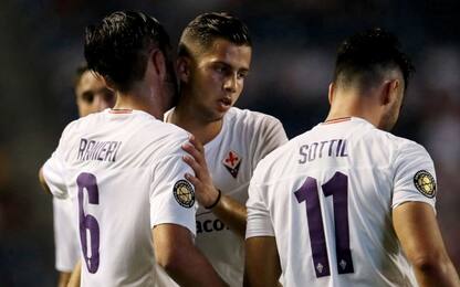 Sottil gol, la Fiorentina va: Chivas battuto 2-1