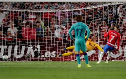 Il Barça cade ancora, 2-0 a Granada. Flop Atletico