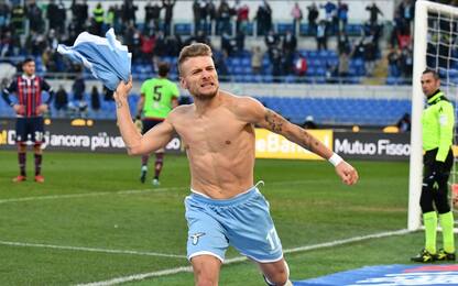 Lazio, ci pensa Immobile: Crotone battuto 1-0