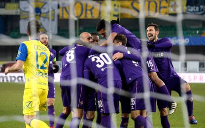 Il Chievo vede Viola: tris Fiorentina al Bentegodi