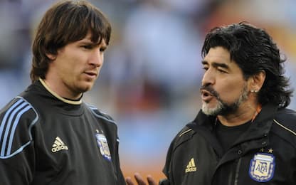 Maradona: "Messi? Mai visto nulla di simile"