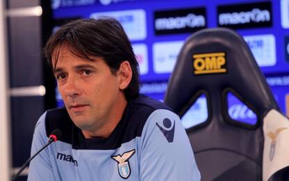 Lazio, Inzaghi: "Nessuna paura, noi a testa alta"