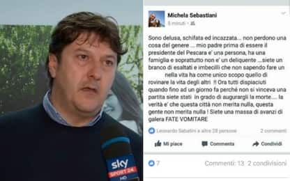 Pescara, Sebastiani: "Non mi faccio intimidire"