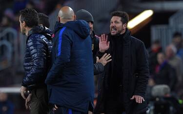 Barça-Atletico, polemica Simeone contro l'arbitro