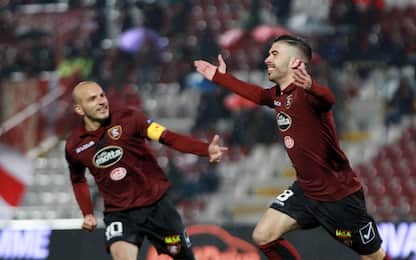 Busellato-gol, gioia Salernitana: Vicenza ko 1-0