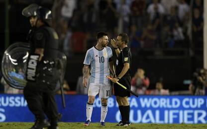 Messi, insulti all'assistente: 4 turni squalifica