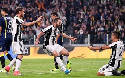 Serie A, doppio Higuain: Juventus-Chievo 2-0