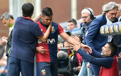 Genoa, infortunio Simeone: escluse lesioni ossee