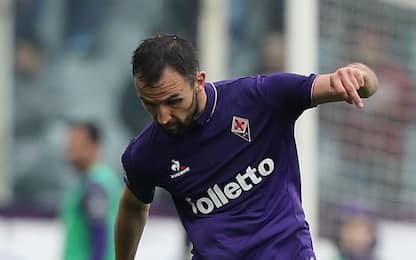 Fiorentina, lesione all'adduttore per Badelj