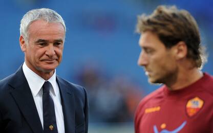 Ranieri: "Totti doveva entrare". Come Terry...