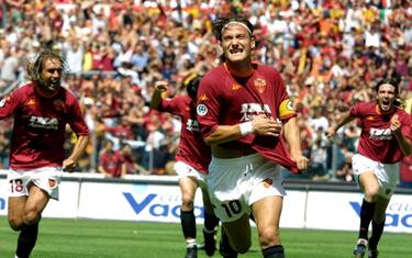 Totti, "magico" anche nelle esultanze