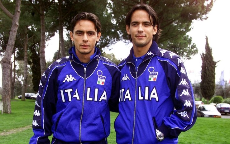 I fratelli Inzaghi in Nazionale