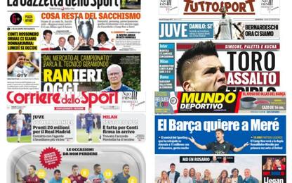 Non solo Milan e Juve: il mercato sui giornali 