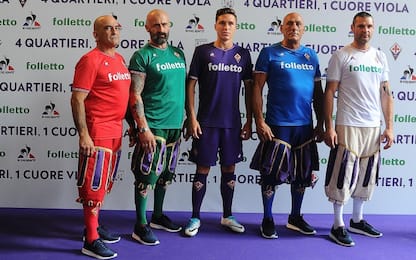 Fiorentina, le nuove maglie: "Saremo competitivi"