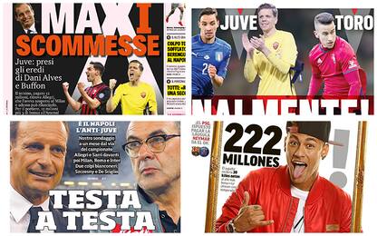 Da Neymar a De Sciglio: il mercato sui giornali