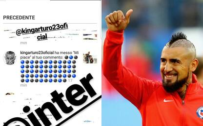 Vidal, un like su Instagram accende i tifosi Inter