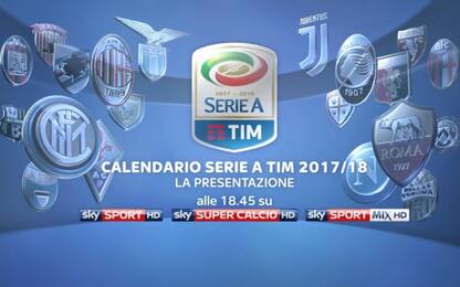 Calendario Serie A, il sorteggio su Sky alle 18.45