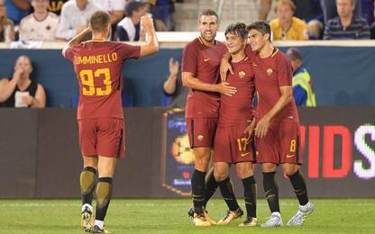 Roma, tris al Tottenham: primo gol per Under