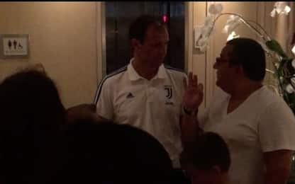 Juventus, visita di Raiola in hotel a Miami