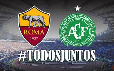 Todos Juntos: la Roma ospita la Chapecoense
