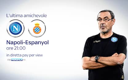 Napoli-Espanyol in diretta su Sky Primafila