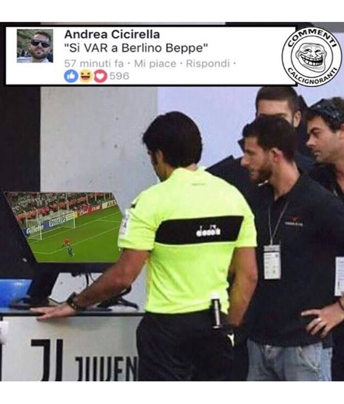 Cacio Quando La Var E Da Ridere Ecco Cosa Vedono Gli Arbitri Sky Sport