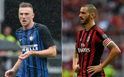 Inter-Milan, il derby delle difese "capovolte"