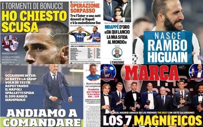 Inter, Bonucci e The Best Real: la rassegna stampa