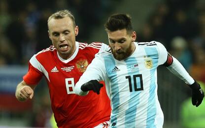 Argentina, Aguero-gol e vittoria con la Russia