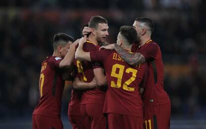 La Roma torna a vincere: Spal ko 3-1
